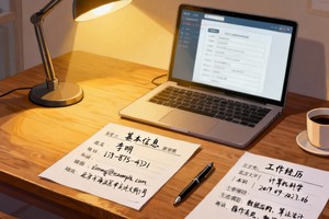 简历排版乱？三招让HR一眼看中